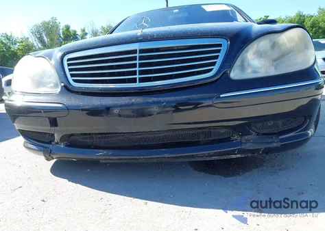 2002 Mercedes-Benz S 500 z USA, uszkodzony, nr VIN WDBNG75JX2A242592